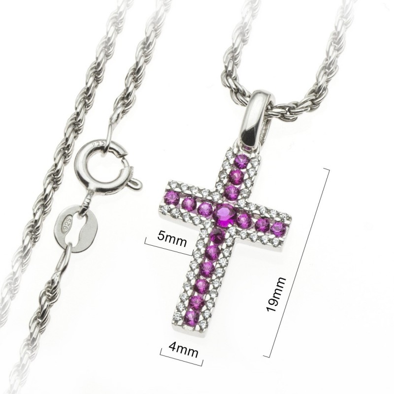 Ciondolo A Croce In Argento Sterling 925 All'ingrosso - Foto 12